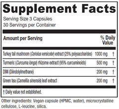 Close-up of Vitanica CCDG Blend label showing 90 capsules