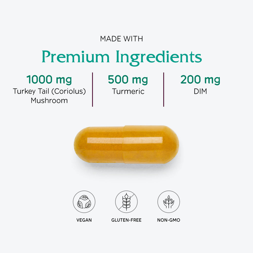 Open bottle pouring CCDG Blend capsules