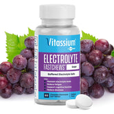 Vitassium FastChews grape flavor – close-up of bottle label