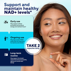 Lifestyle image illustrating energy, focus, and healthy aging