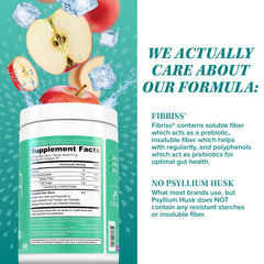 Vitauthority nutrition facts label close-up showing ingredient transparency and safety