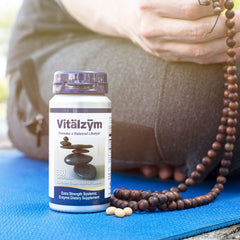 Made in Japan packaging and branding for VITÄLZYM 360 capsules