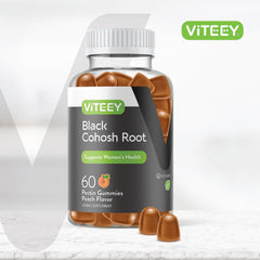 Viteey Black Cohosh Root Gummies 60-count bottle with label