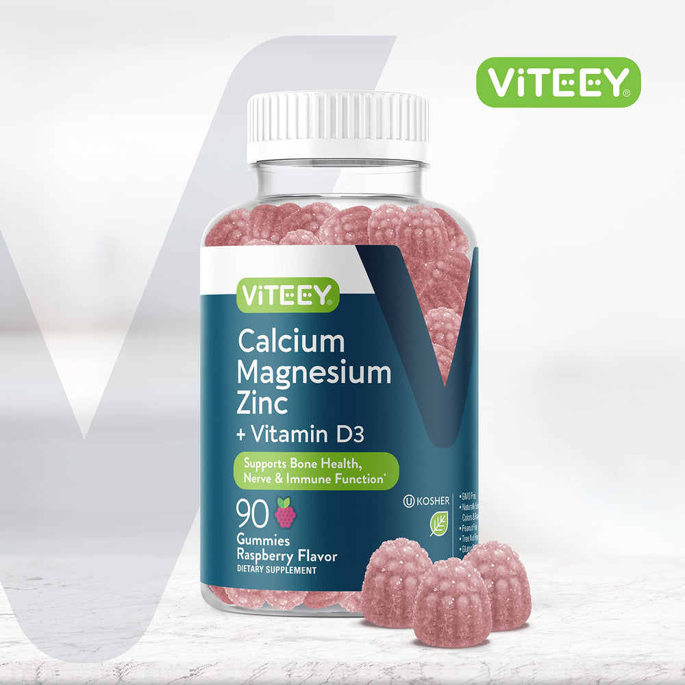Close-up of raspberry-flavored gummies