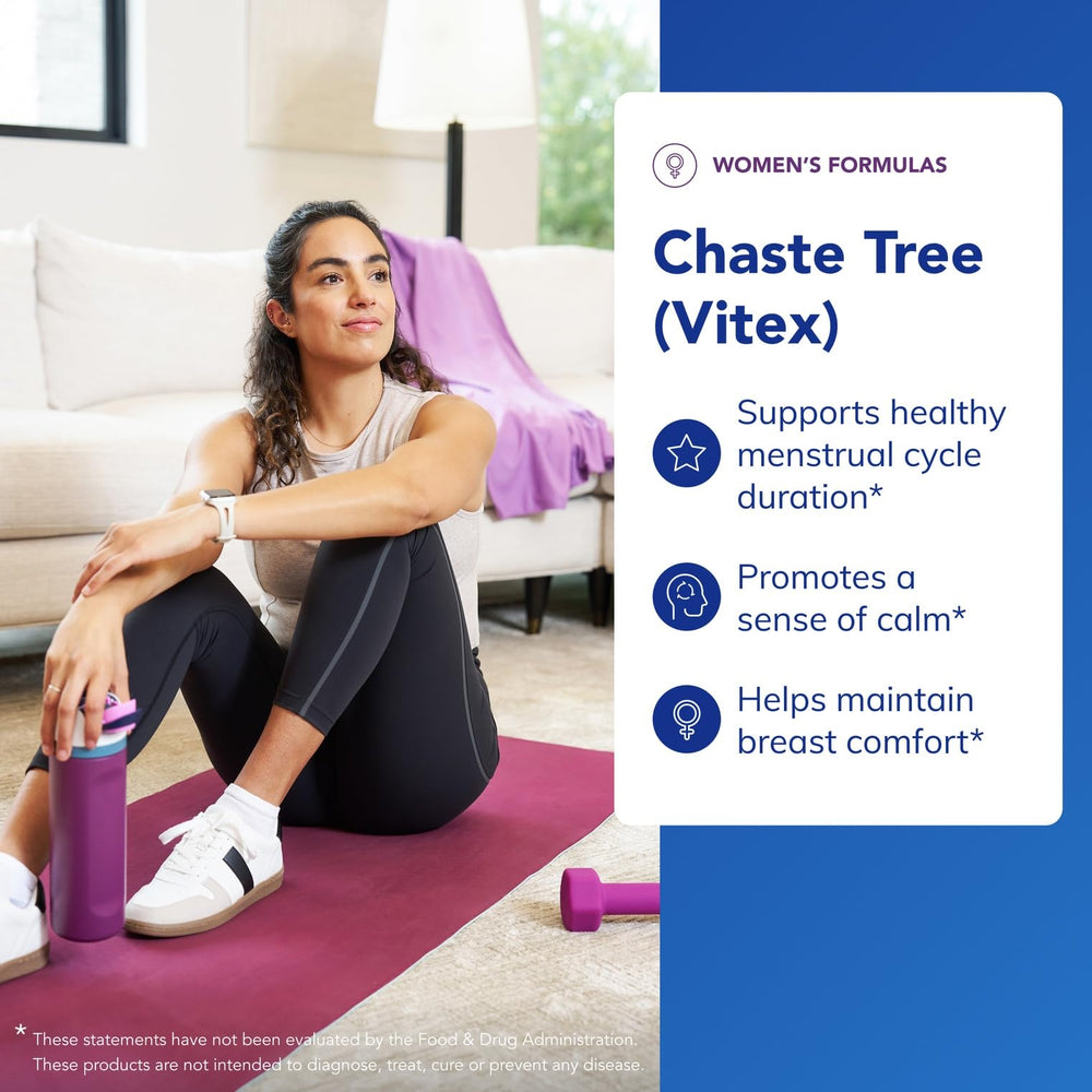 Chaste tree berries illustration for Vitex supplement