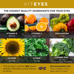 Beta-carotene free AREDS 2 eye vitamins