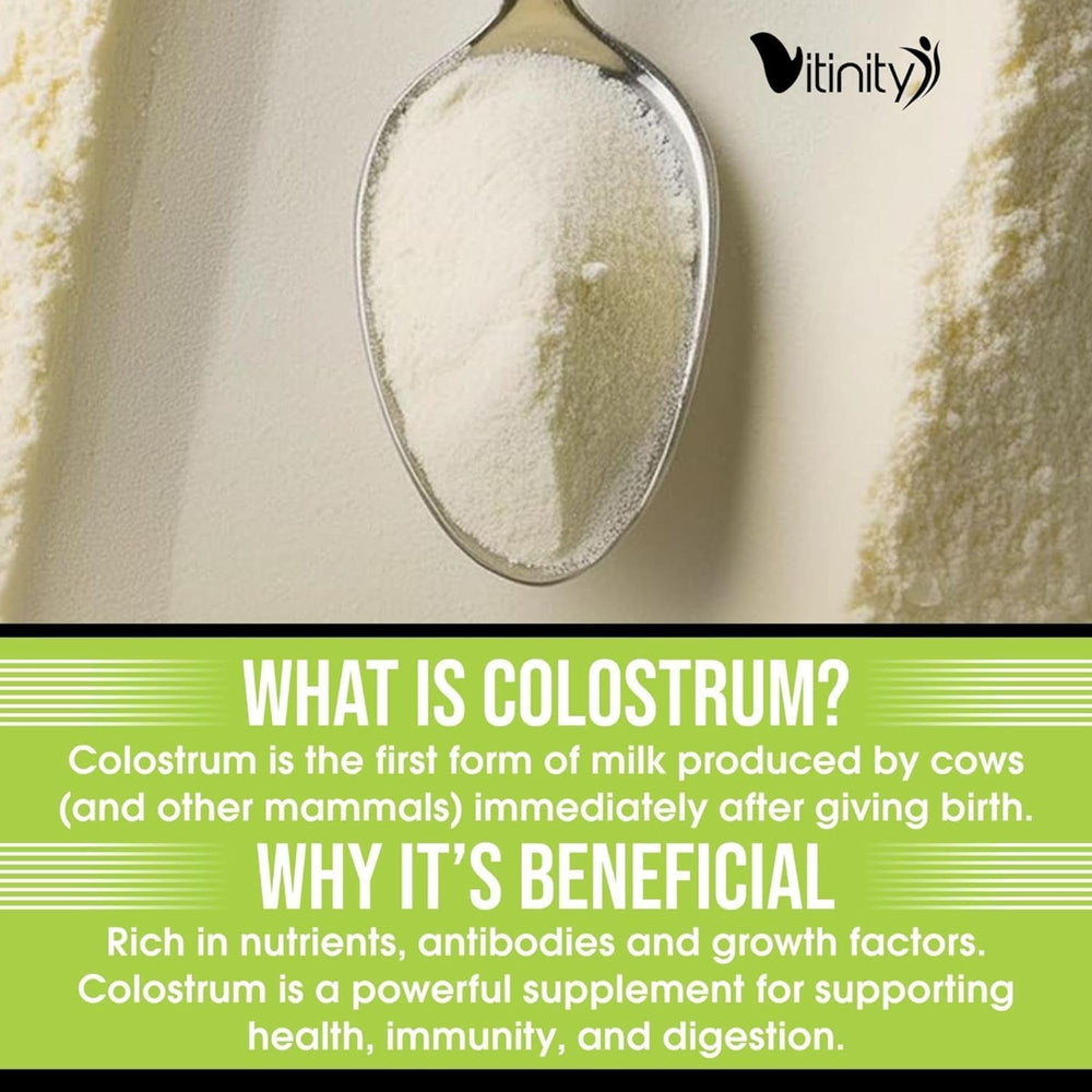 Two-pack packaging of VITINITY Colostrum Powder