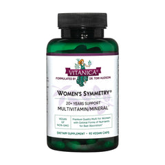 Vitanica Women's Symmetry bottle - front label