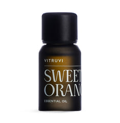 Vitruvi Organic Sweet Orange Essential Oil 10ml bottle - front view