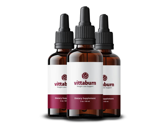 Vittaburn 3-pack bottle front view