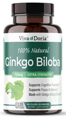 Viva Doria Ginkgo Biloba 720mg bottle front