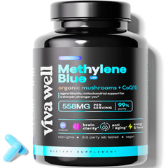VivaWell Methylene Blue capsules bottle label