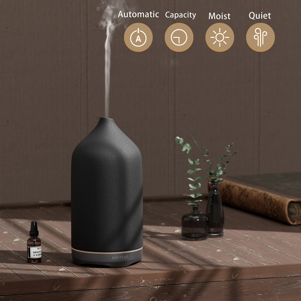 Whisper-quiet operation of VIVITEST diffuser (≤19dB)