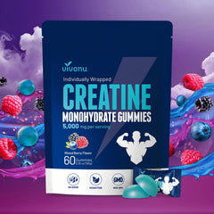 VivoNu Creatine Gummies bottle front view