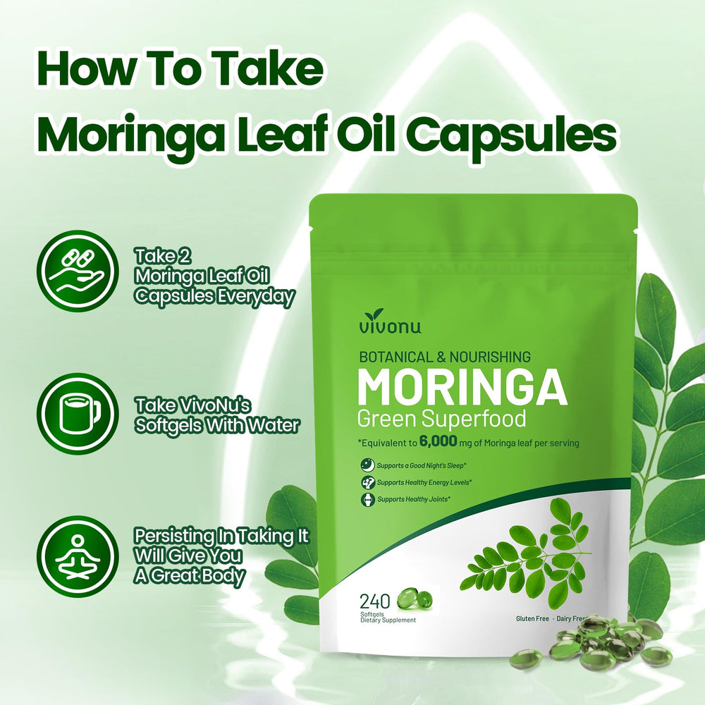 VivoNu Moringa formula maximizing bioavailability