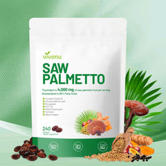 VivoNu Pumpkin Seed Oil + Saw Palmetto Softgels bottle label