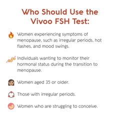 At-home use of Vivoo Fertility Test with urine sample