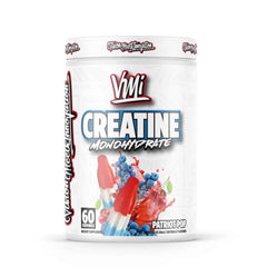 VMI Sports Creatine Monohydrate powder Patriot Pop 60-serving container