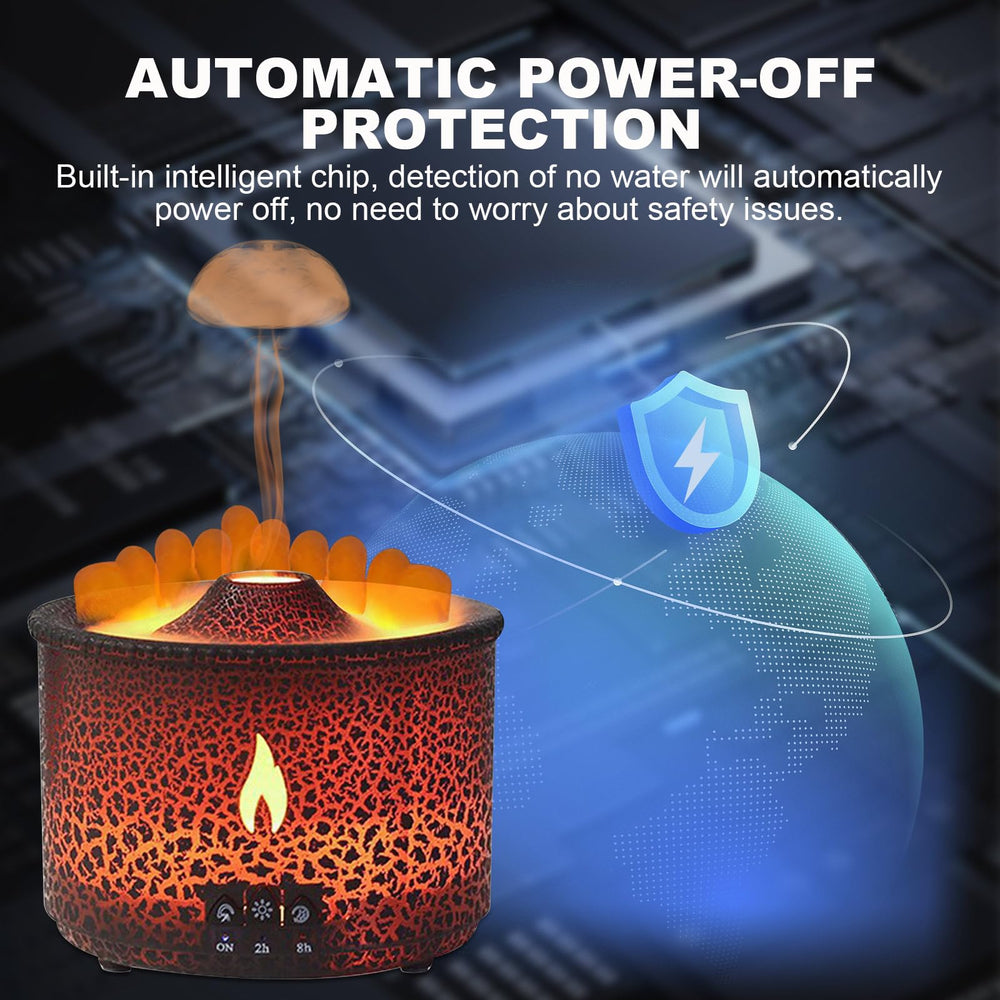 Aromatherapy diffuser releasing essential oil aroma into the air