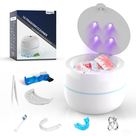 Front view of Voraiya Ultrasonic Retainer Cleaner
