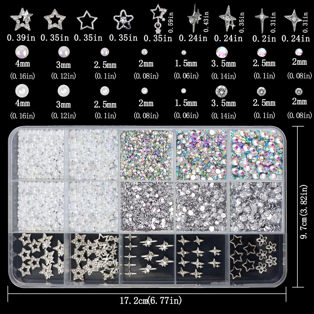 VOTACOS Nail Charms kit for versatile home manicure and crafts.
