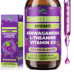 VPKIN Magnesium Liquid bottle with grape flavor (2 oz)