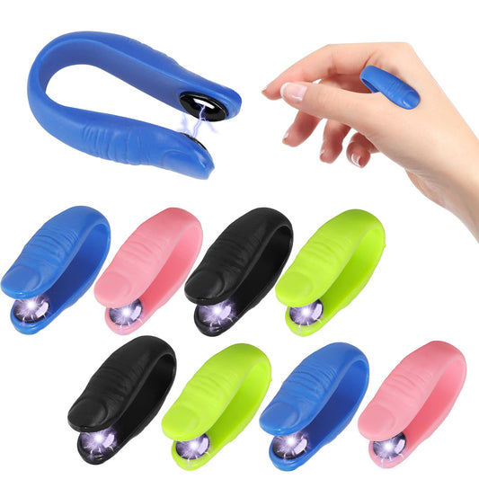 Vspek 8-piece acupressure hand clips set in display colors