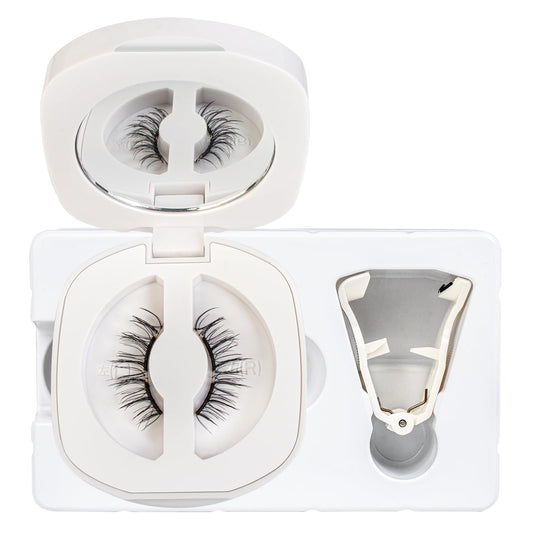 VYRILA magnetic eyelashes with soft PBT fibers for lightweight comfort.
