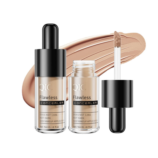 W3W liquid concealer bottle dispense shows precise, smooth control for easy coverage.