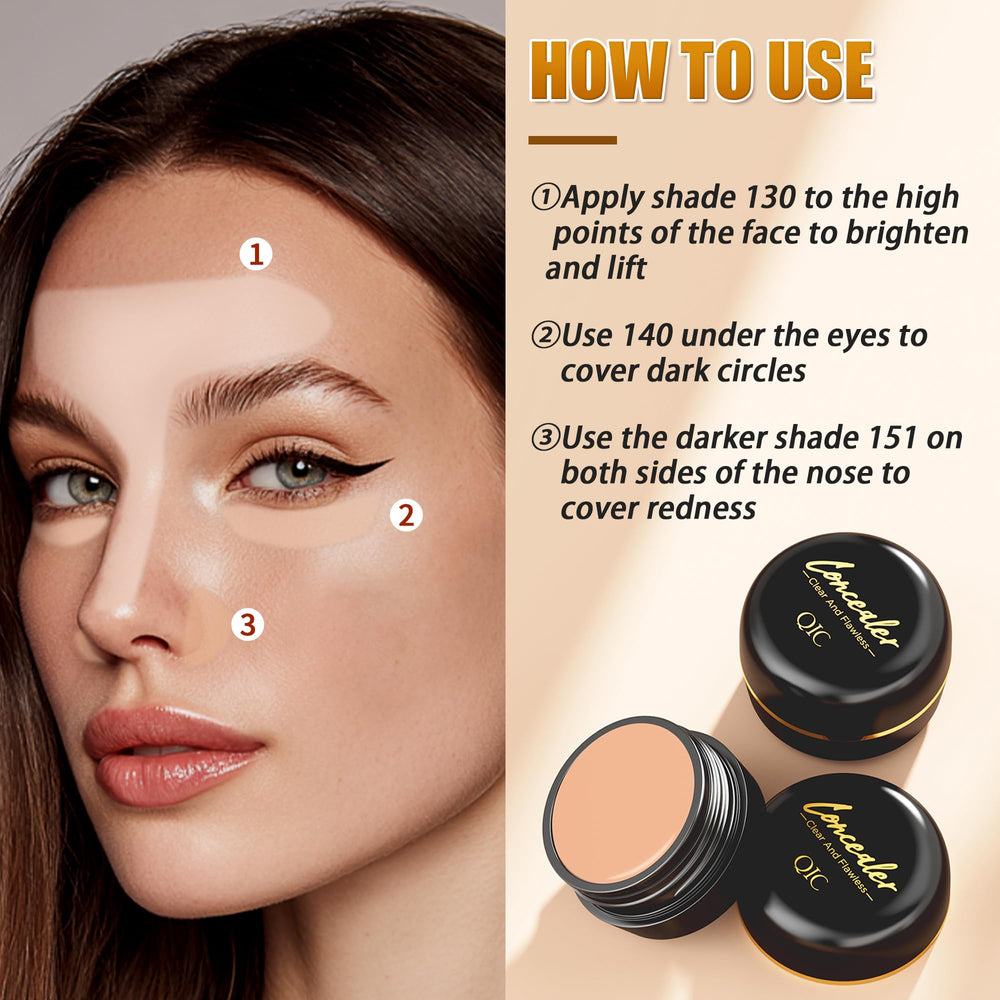 W3W Pot Concealer Natural shade swatch suits most tones and concealments