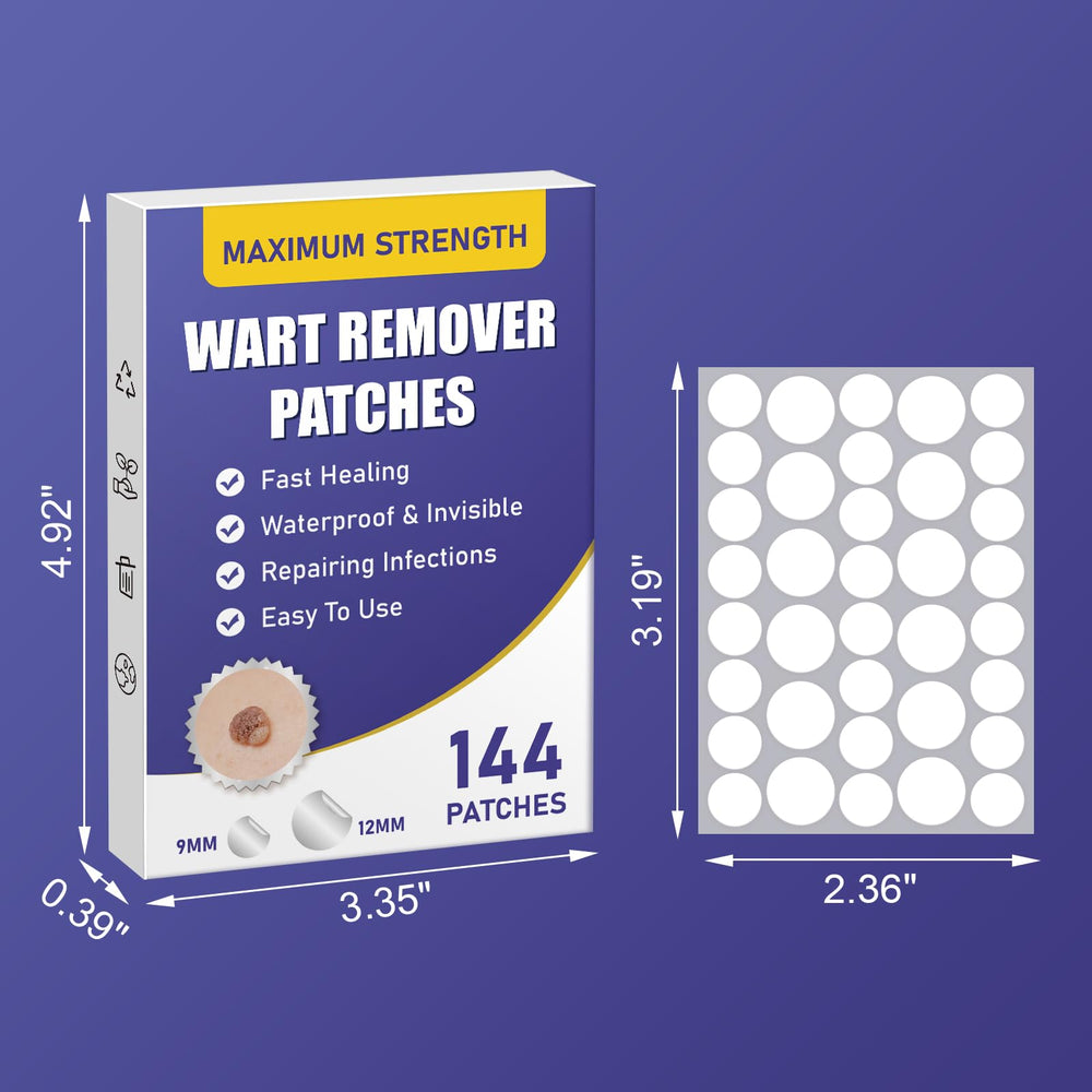WABRINY 144-piece supply supports ongoing at-home care.