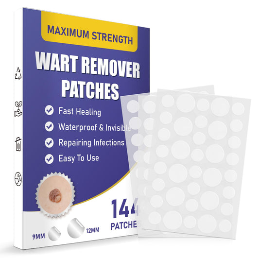 WABRINY wart remover patch transparent blend with skin tone for discreet use