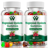 Front view of WACHRAY Magnesium Glycinate Gummies bottle