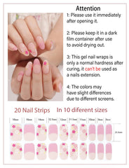 Wahrshei included nail file and sealing strip for precise shaping.