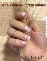 Wahrshei included nail file and sealing strip for precise application