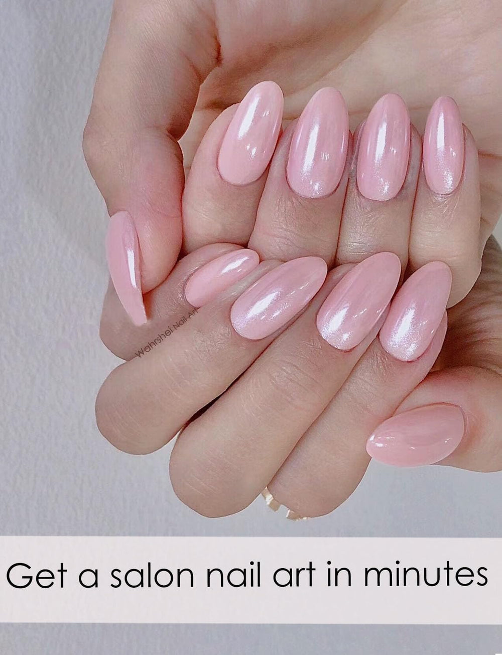 Wahrshei gel nail strips with tools enabling precise home nail art