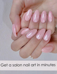 Wahrshei gel nail strips with tools enabling precise home nail art