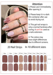 Wahrshei UV/LED cure-ready strips deliver vibrant color after light exposure
