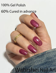 Wahrshei UV LED gel nail stickers for fast at-home nail art.