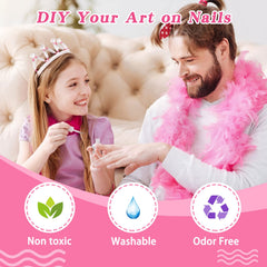 wakaniya gift packaging for kids nail polish, ideal as a gift