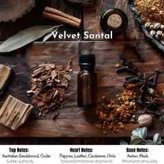 WAKISAKI Velvet Santal in a room diffuser creating a subtle aromatic ambiance.