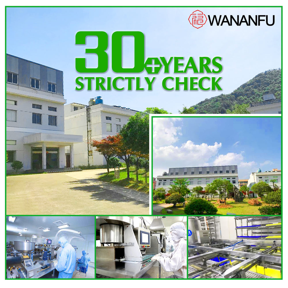 Packaging and product overview of WANANFU capsules