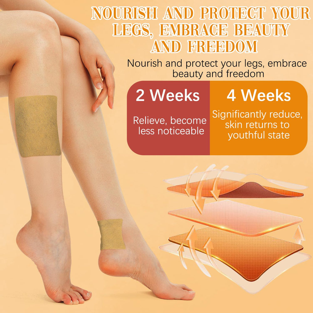 How to apply the turmeric varicose vein patch