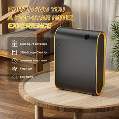 Aroma IoT app controlling the diffuser via Bluetooth