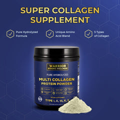 Ingredients banner: grass-fed chicken, beef, fish collagen and eggshell peptides