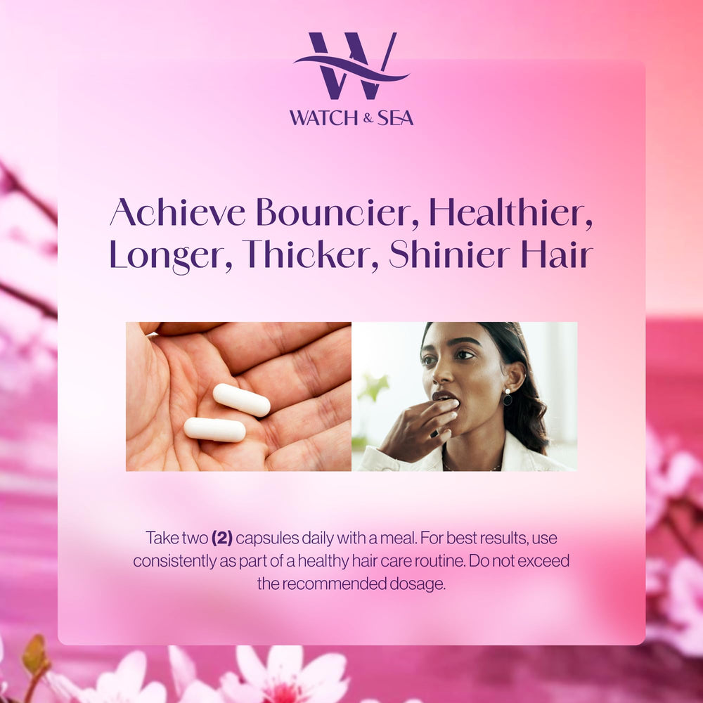 All hair types represented with healthy hair model