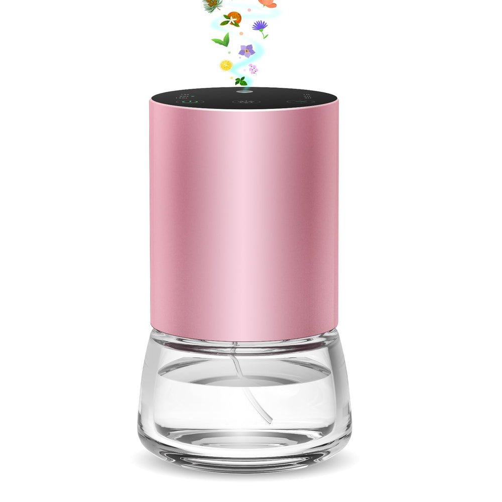 Waterless essential oil diffuser in pink, 100ml car diffuser