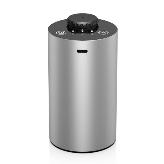 Waterless car diffuser in black aluminum alloy finish