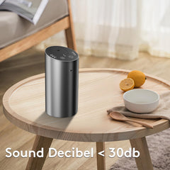 Control interface showing scent modes and timer settings