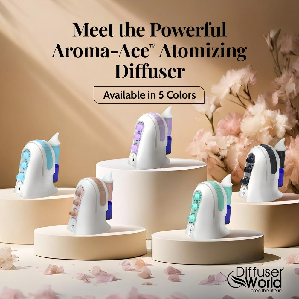 Included aroma sound reducer and timer controls on diffuser